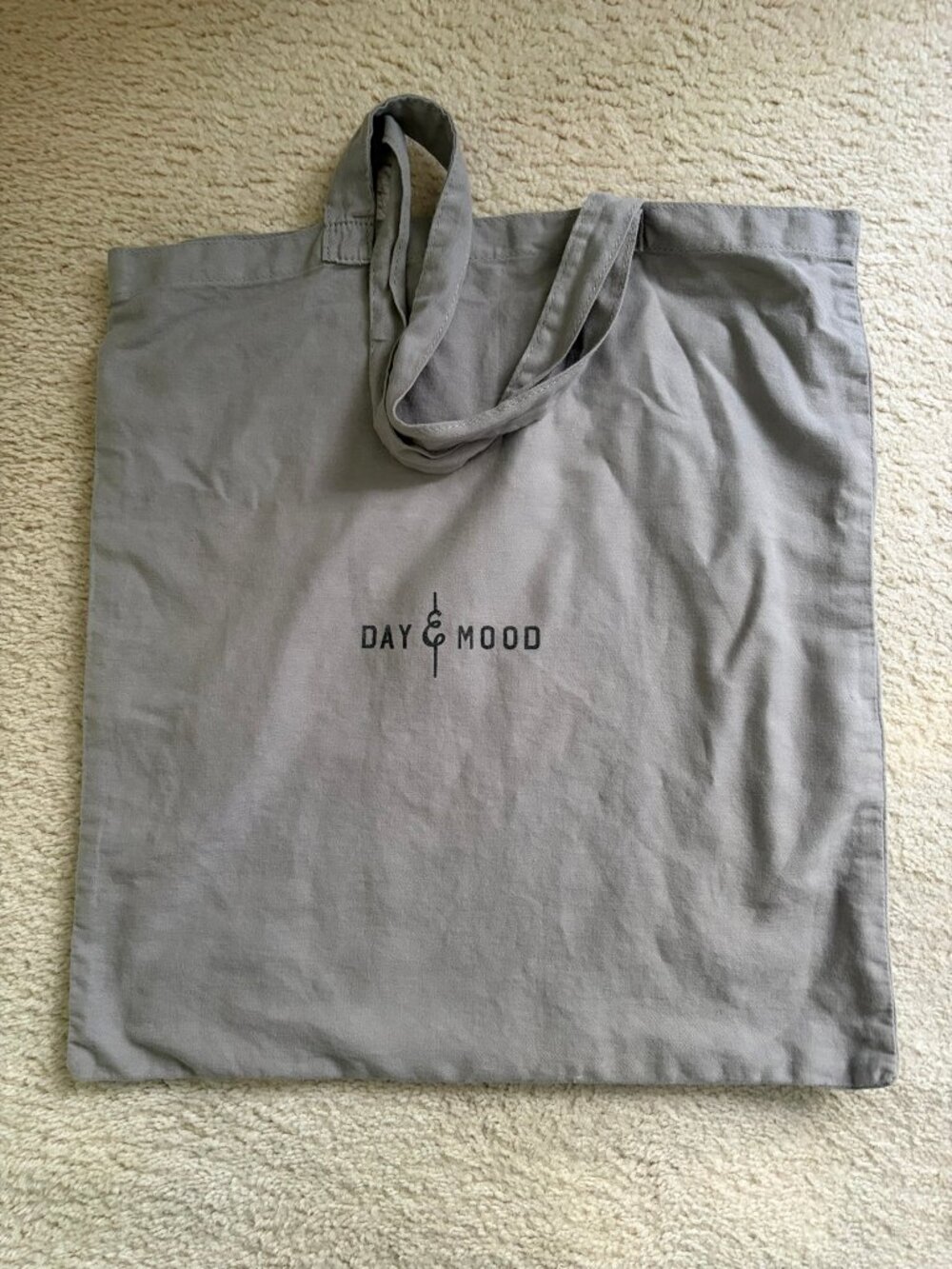 Day & Mood Grey Leather Backpack Purse - LIKE NEW - Picture 8 of 8